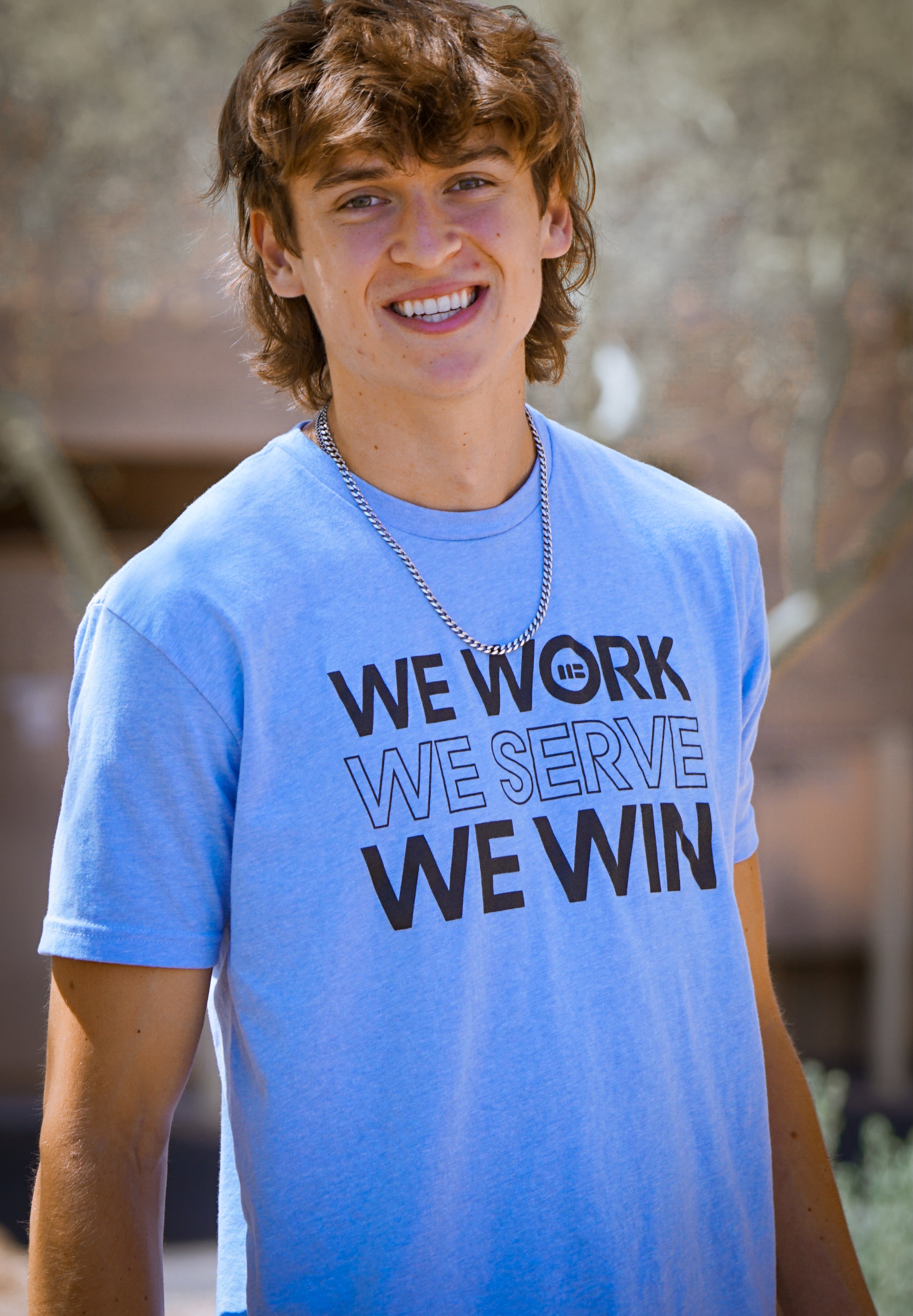 LIMITED EDITION We Work/Serve/Win Tees