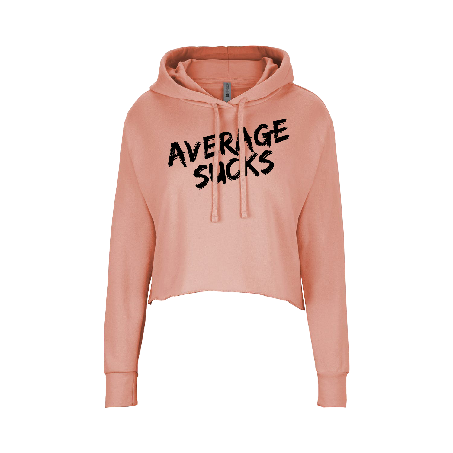 Average Sucks Women's Cropped Hoodie