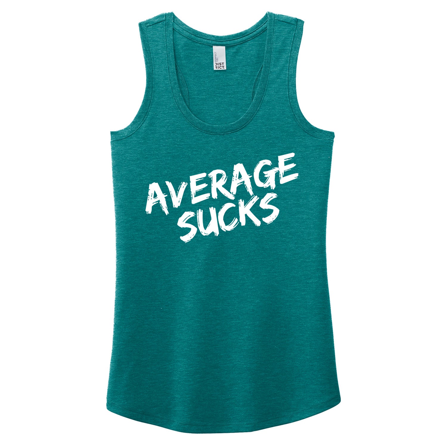 Average Sucks Women's Racerback Tank