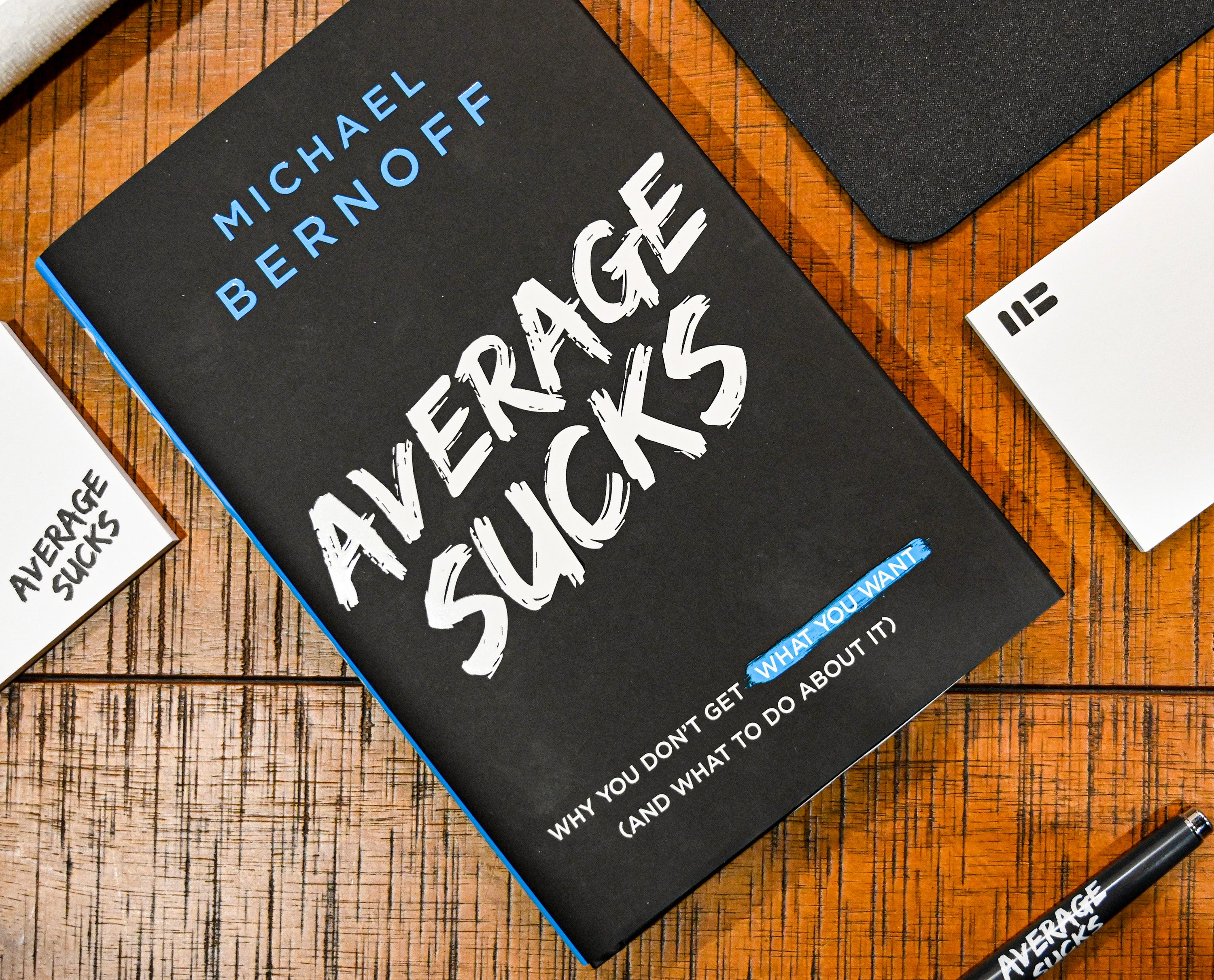 Average Sucks Book by Michael Bernoff