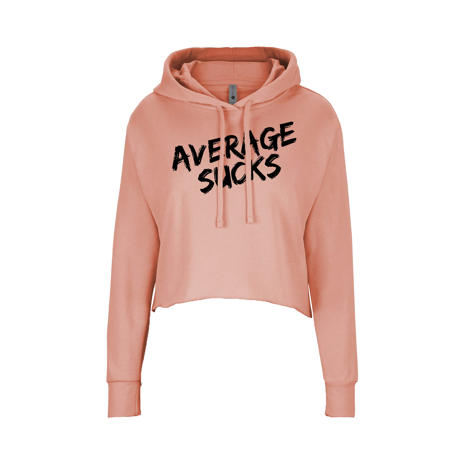 Average Sucks Women's Crop Hoodie