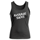Average Sucks Women's Racerback Tank
