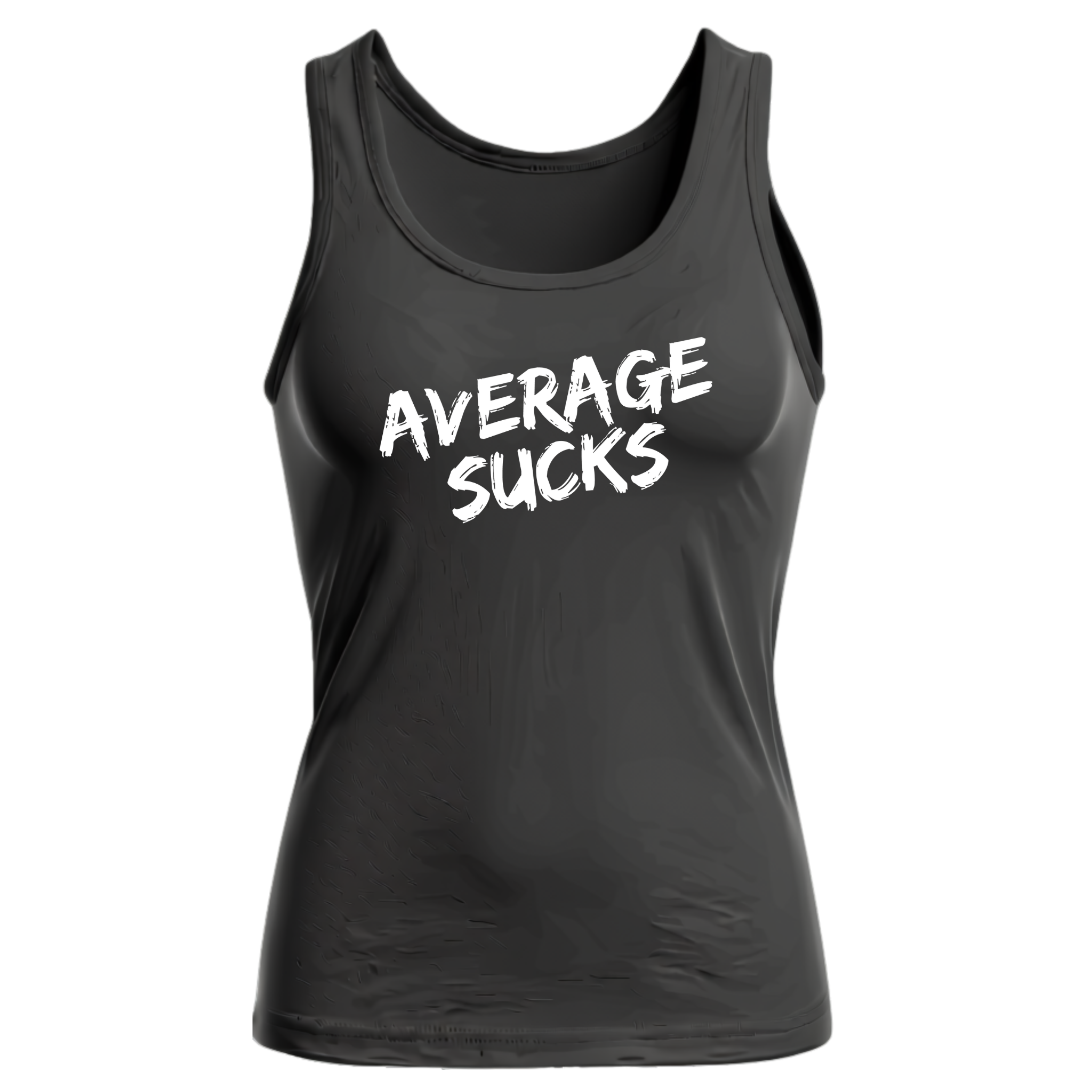 Average Sucks Women's Racerback Tank