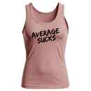 Average Sucks Women's Racerback Tank