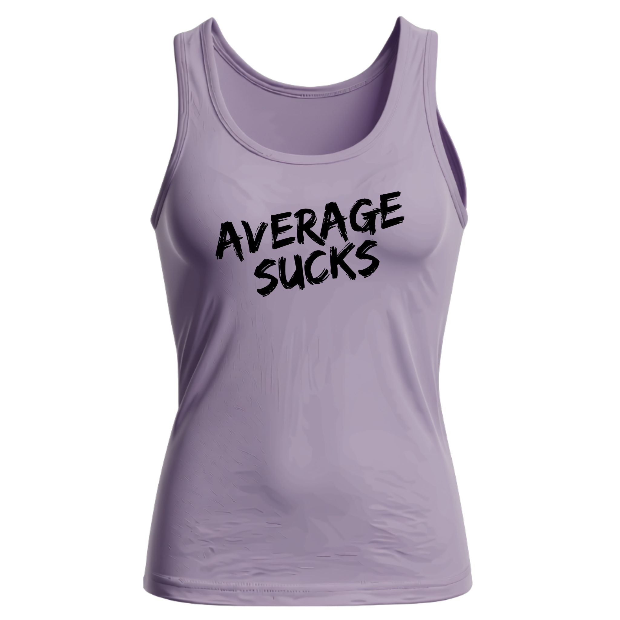 Average Sucks Women's Racerback Tank