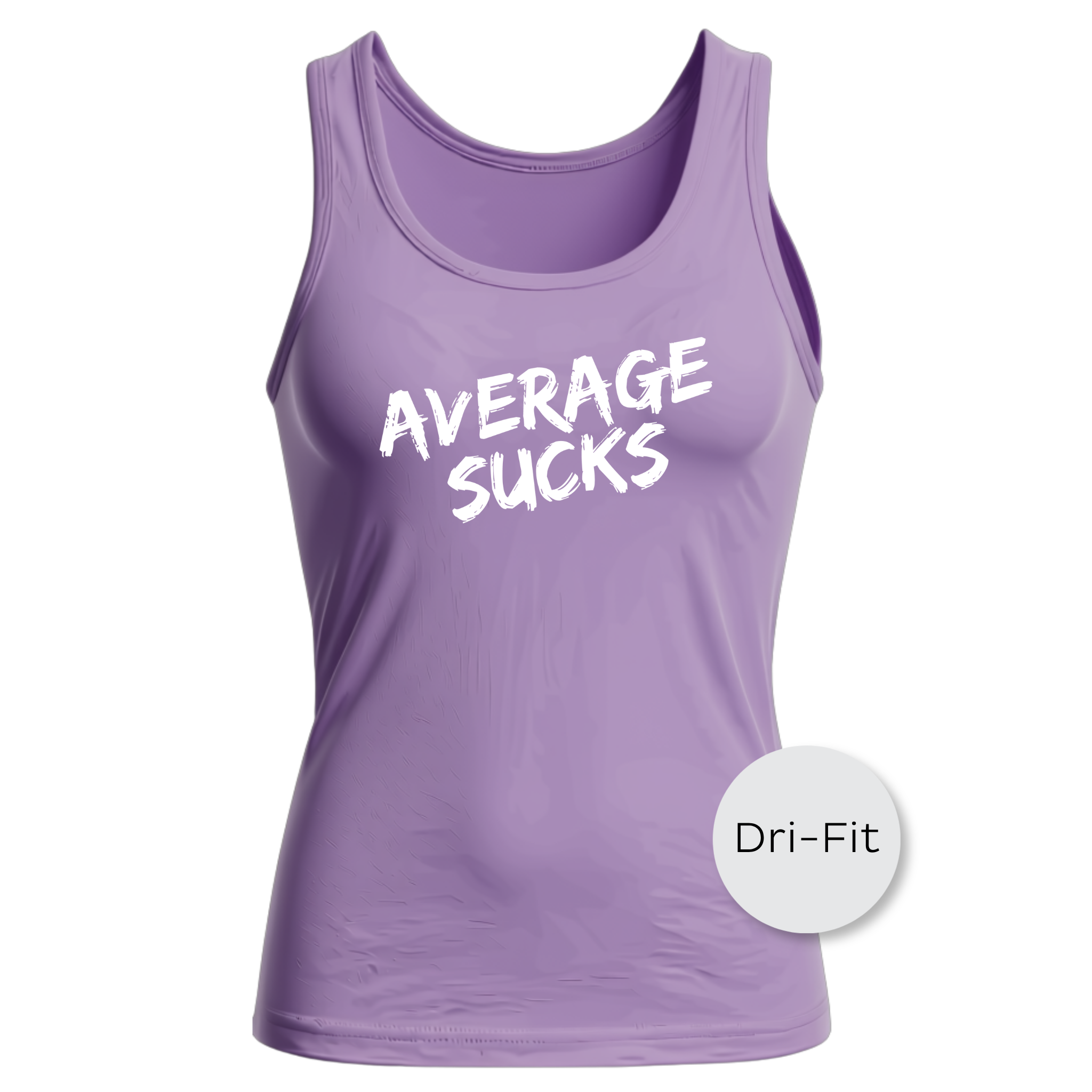 Average Sucks Women's Racerback Tank