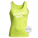 Average Sucks Women's Racerback Tank