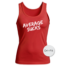 Average Sucks Women's Racerback Tank