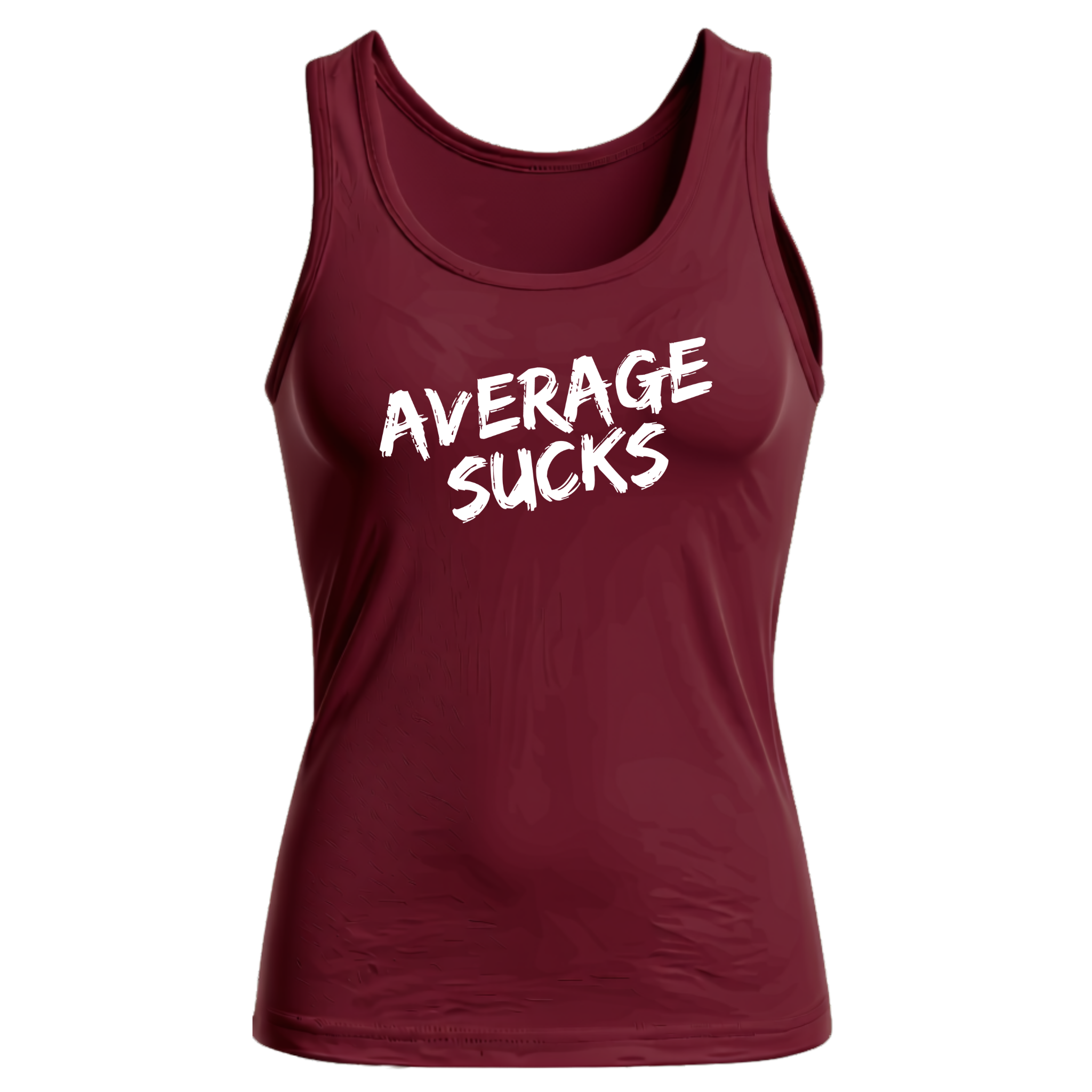 Average Sucks Women's Racerback Tank