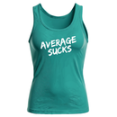 Average Sucks Women's Racerback Tank