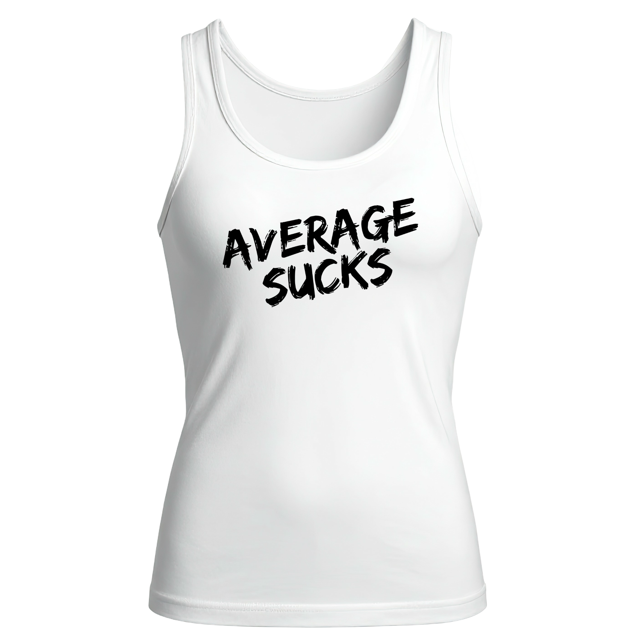Average Sucks Women's Racerback Tank
